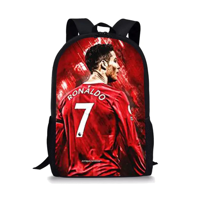 Unleash the Passion with Cristiano Ronaldo School Bags