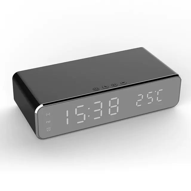 LED Alarm Clock QI Wireless Charger sounds like a versatile and modern addition to bedside essentials