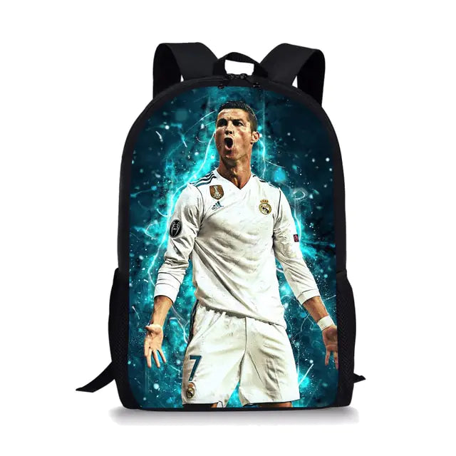 Unleash the Passion with Cristiano Ronaldo School Bags