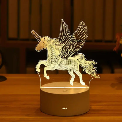 Kids 3D LED Creative Night Lamp