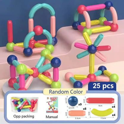 Explore Creativity and Learning with Magnetic Building Blocks