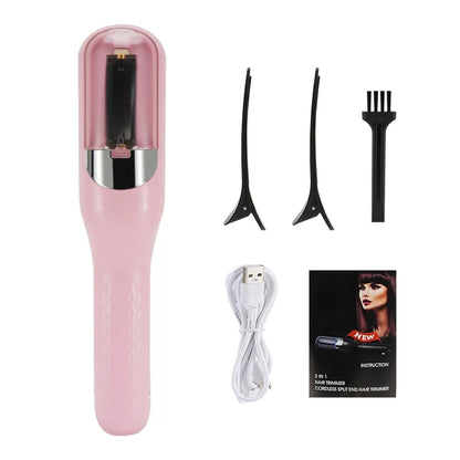 Split Ender Mini - Hair Repair Solution, Split End Automatic Trimmer for Broken, Double, Dry, Damaged and Brittle Split Ends,, Repairing Treatment Hair