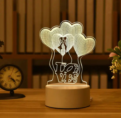 Kids 3D LED Creative Night Lamp