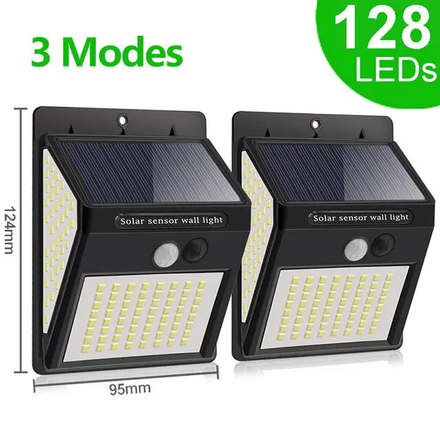 Illuminate Your Outdoors with Advanced LED Solar Wall Light