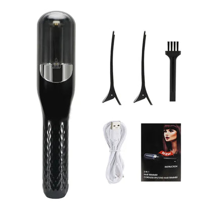 Split Ender Mini - Hair Repair Solution, Split End Automatic Trimmer for Broken, Double, Dry, Damaged and Brittle Split Ends,, Repairing Treatment Hair