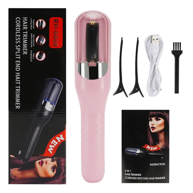 Split Ender Mini - Hair Repair Solution, Split End Automatic Trimmer for Broken, Double, Dry, Damaged and Brittle Split Ends,, Repairing Treatment Hair