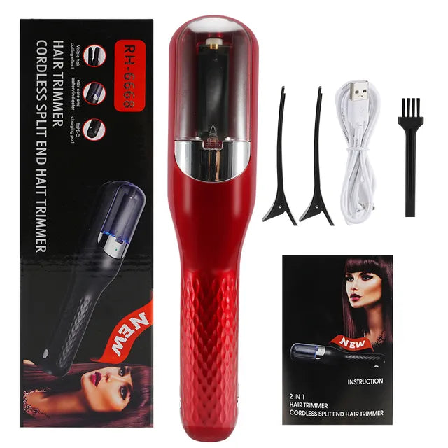 Split Ender Mini - Hair Repair Solution, Split End Automatic Trimmer for Broken, Double, Dry, Damaged and Brittle Split Ends,, Repairing Treatment Hair