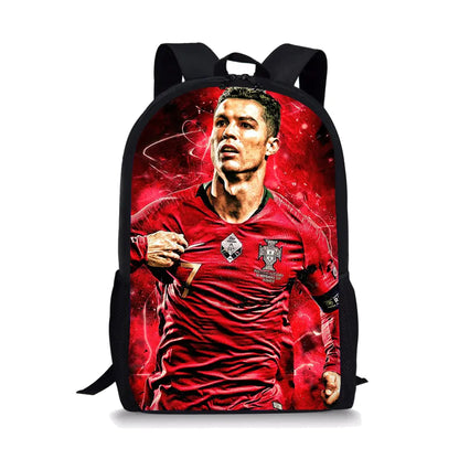 Unleash the Passion with Cristiano Ronaldo School Bags