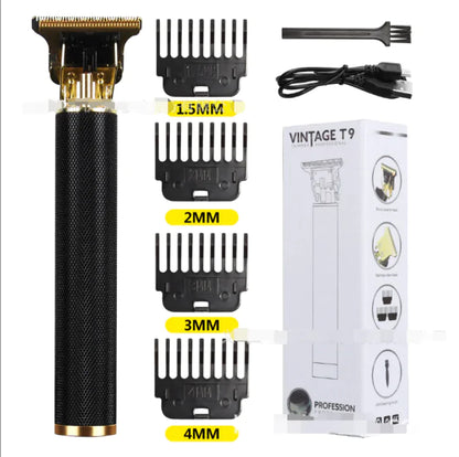 USB Vintage Electric Hair Trimmer Professional seems to be a versatile and stylish grooming tool