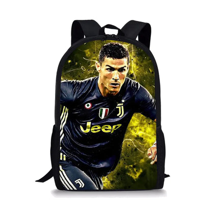 Unleash the Passion with Cristiano Ronaldo School Bags