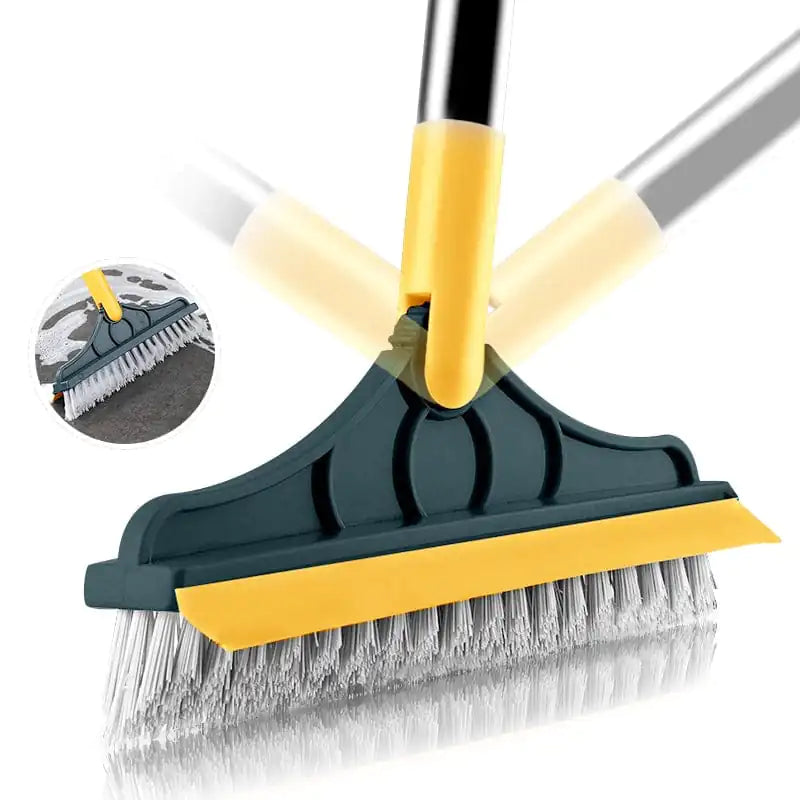 The Stiff Bristle Floor Scrub Brush sounds like a powerful and versatile cleaning tool