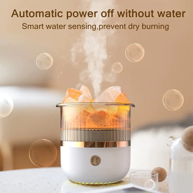 The USB Aroma Diffuser Crystal Stone sounds like a delightful and versatile addition