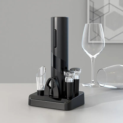 Effortless Wine Opening with the Electric Wine Bottle Opener Foil Cutter