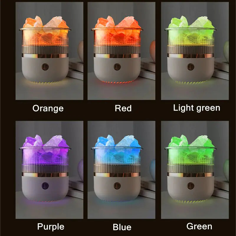 The USB Aroma Diffuser Crystal Stone sounds like a delightful and versatile addition