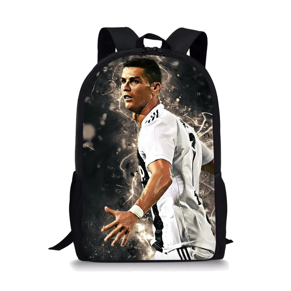 Unleash the Passion with Cristiano Ronaldo School Bags