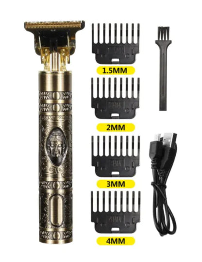 USB Vintage Electric Hair Trimmer Professional seems to be a versatile and stylish grooming tool