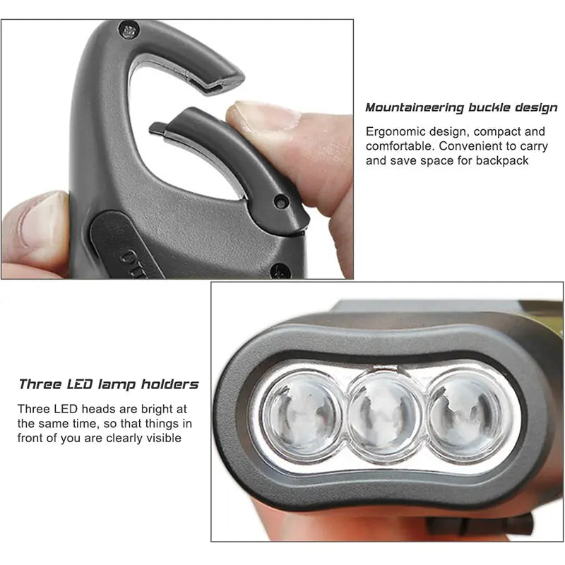 Powered Rechargeable Flashlight appears to be a versatile and reliable tool