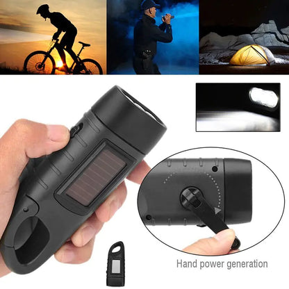 Powered Rechargeable Flashlight appears to be a versatile and reliable tool