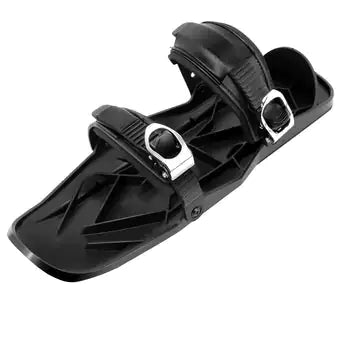 SleetFeet Standard Snowfeet - Mini Short Ski Skates for Snow | Skis for Winter Shoes | Short Snowskates Snowblades Skiboards | The Real Original