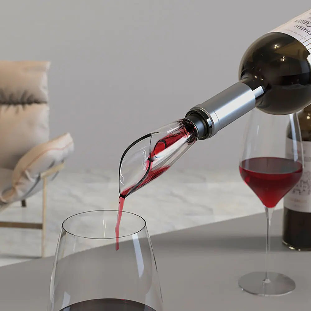 Effortless Wine Opening with the Electric Wine Bottle Opener Foil Cutter